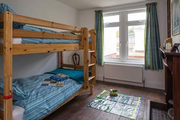 The bunk room is perfect for the children to get a good nights sleep before another day exploring the Isle of Wight