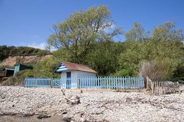 Bembridge beach is just a few minutes away