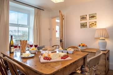 The cottage is tastefully finished throughout.