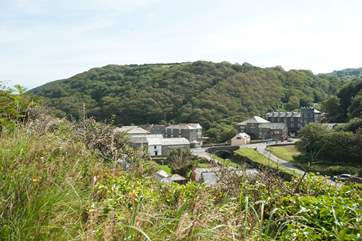 Delightful Boscastle is only a short drive along the coast.