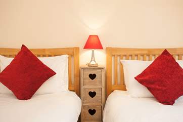 Decorated with lively and colourful furnishings