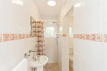 Downstairs has a wet room as well as the master bedroom en suite