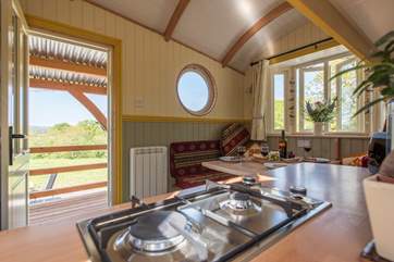 Larkworthy Retreat is light and airy.