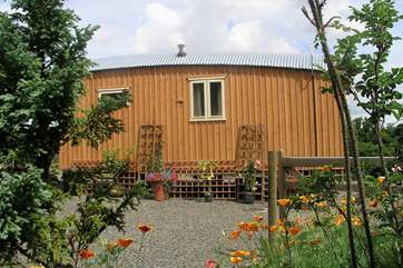 There is handy space for you to park your cars at the back of the Retreat.