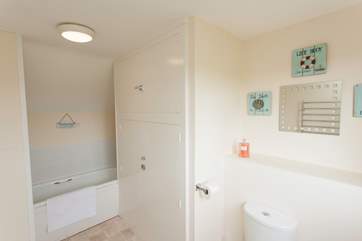 The en suite just off master bedroom