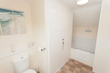 Off the master bedroom is an en suite bathroom, giving you and your family additional space
