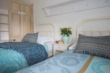 The twin bedroom.