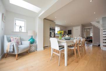The spacious kitchen/diner.