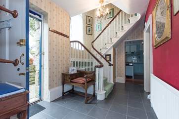 The entrance hall.