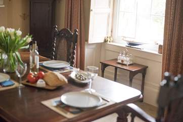 Some lovely antiques throughout the cottage.