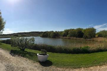 From your decking, look out to this stunning view