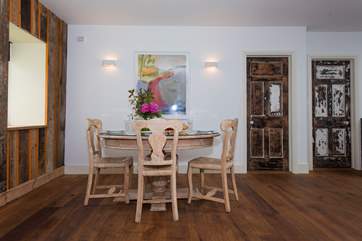 The dining-area.