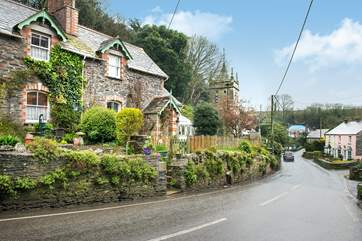 The gateway to the cottage leads directly onto the road (please take care). Parking is available on the opposite side of the road or at the bottom of the road in the public car park (permit provided).