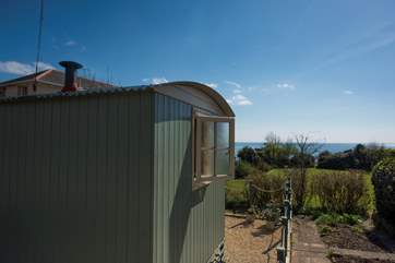 Seacliffe sits on an elevated deck, to make the most of the views across Lyme Bay to Golden Cap in the distance.