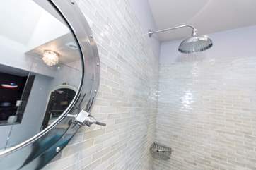 The en suite shower-room on the first floor.