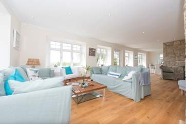 The light floods into this gorgeous abode.