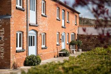 The Vineyard Retreat is the ground floor apartment. The first floor apartment is infrequently used by the owners' son.