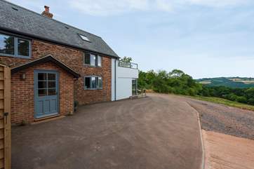 You can park directly outside the cottage.There is a full log store by the front door for you to use too.