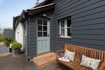 Soak up the sun on your doorstep with a morning coffee.