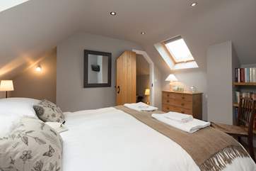This wonderful bedroom feels so tranquil - the whole point of finding that perfect bolt-hole.