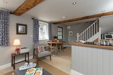 There is a Scandinavian feel to the interior design here - very welcoming and calm.