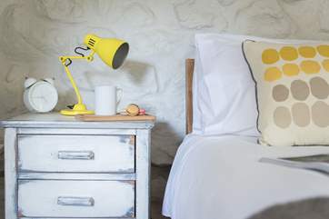 Quality linens complement vintage styling and a selection of hand-picked, carefully selected items of furniture.