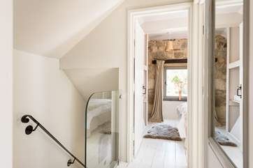 The light landing between bedrooms.