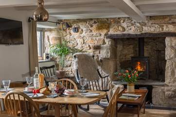 Furnished with lovely pieces of furniture from renowned Scandinavian designers such as Borge Mogenson and Lena Larson.