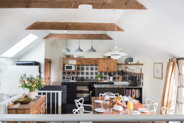 This is open plan living at its very best.