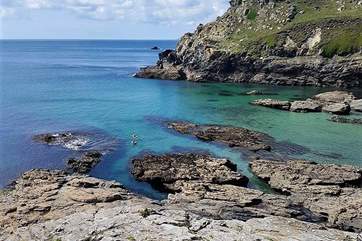 Pixie Cove along the coast from Prussia Cove.