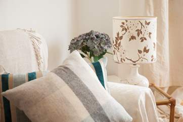 There are delightful finishing touches throughout the property making it feel relaxing and comfortable