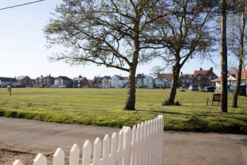 A wonderful outlook across St Helen Green.