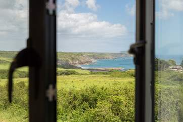 The view from bedroom two.