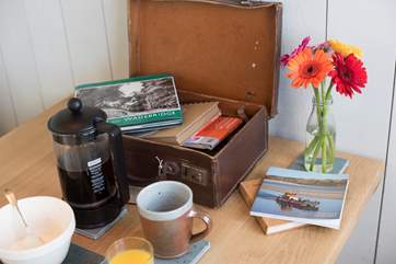 Plan where you're going to visit over breakfast.