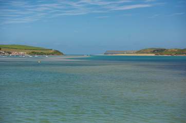 While away the hours watching the activity on the estuary.