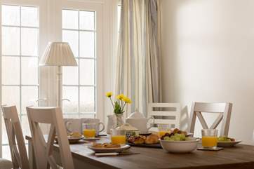 The dining-room.