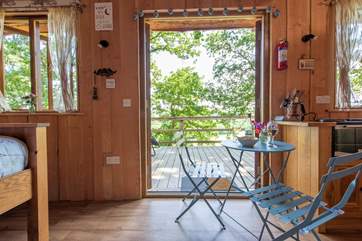 Throw open the door and let the fresh air flood in.