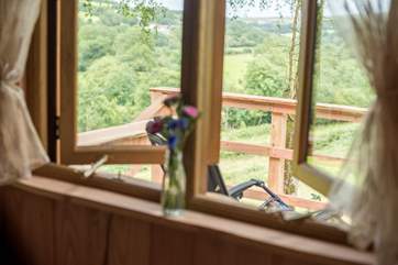 The gorgeous view can be enjoyed from every window.