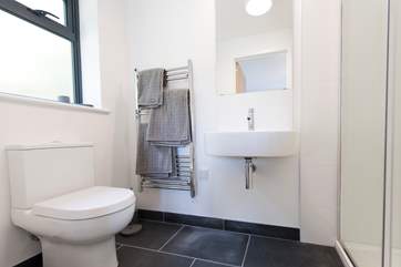 One of the en suite shower-rooms.