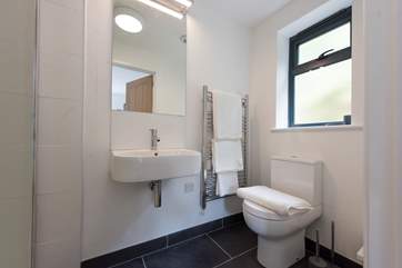 The twin bedroom en suite shower-room.