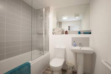 The family bathroom is on the ground floor, perfect for the two downstairs bedrooms