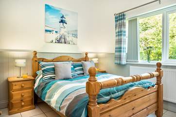 The second double bedroom...