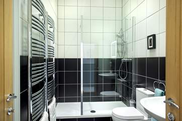 The fabulous shower-room.