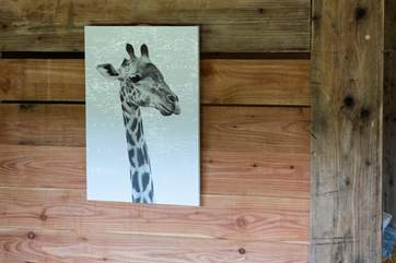 Every detail has been thoughtfully put-together, in-keeping with the lovely African theme.