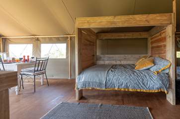 And there is a gorgeous cabin bed too.