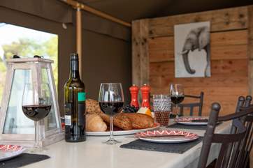 And enjoy a glass of wine or two!