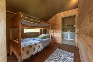 This room also has a handy door through to the shower-room.