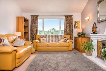 Lowen Gwel has an open fireplace making this a perfect retreat whatever the weather.