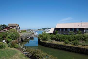 Enjoy this picturesque view from the balcony!