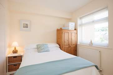 The sweet double on the first floor benefits from an en suite Shower-room